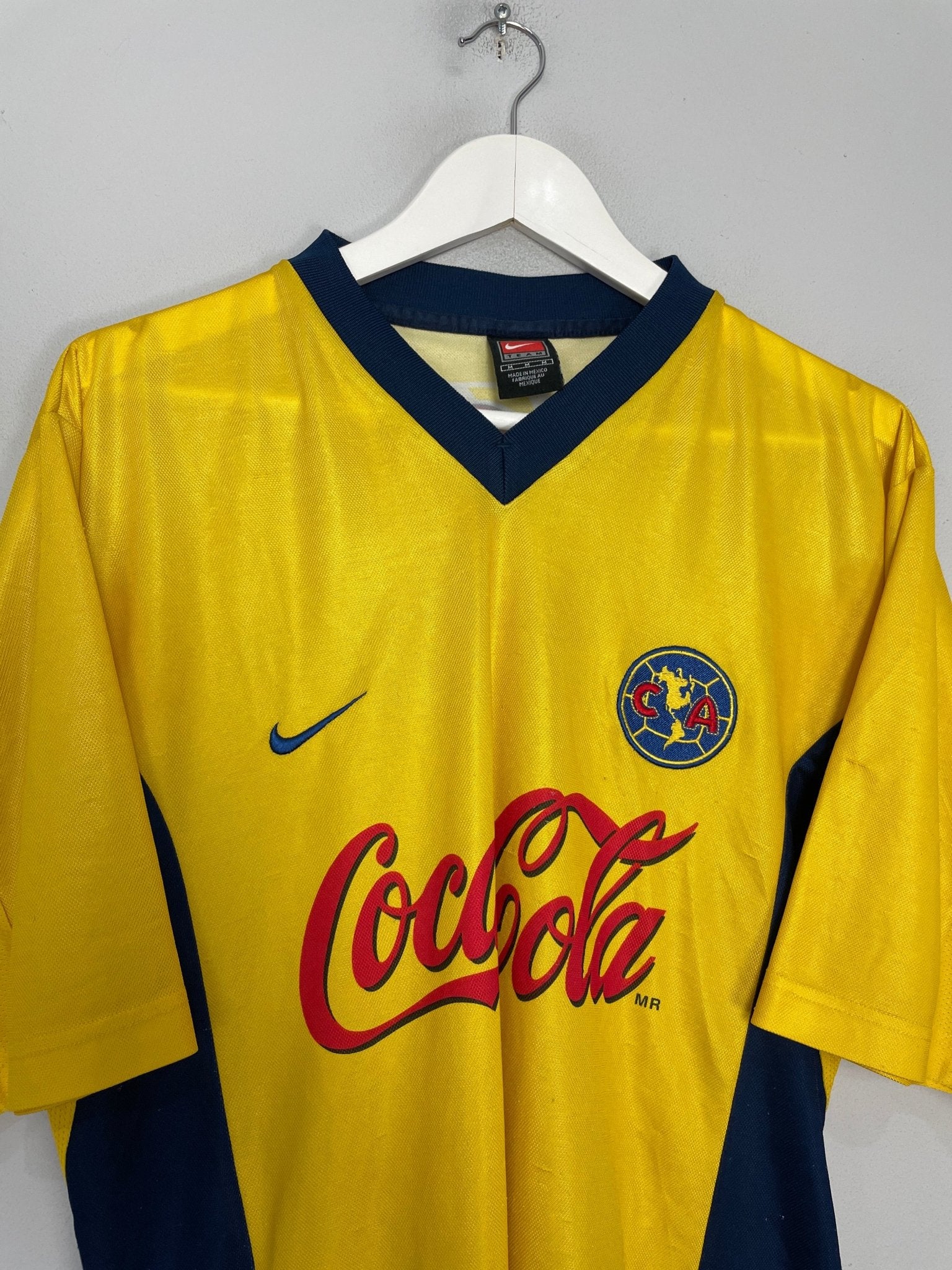 Shop 2000/01 CLUB AMERICA HOME SHIRT (M) NIKE, classic football shirts, vintage football shirts & retro soccer jerseys at Cult Kits
