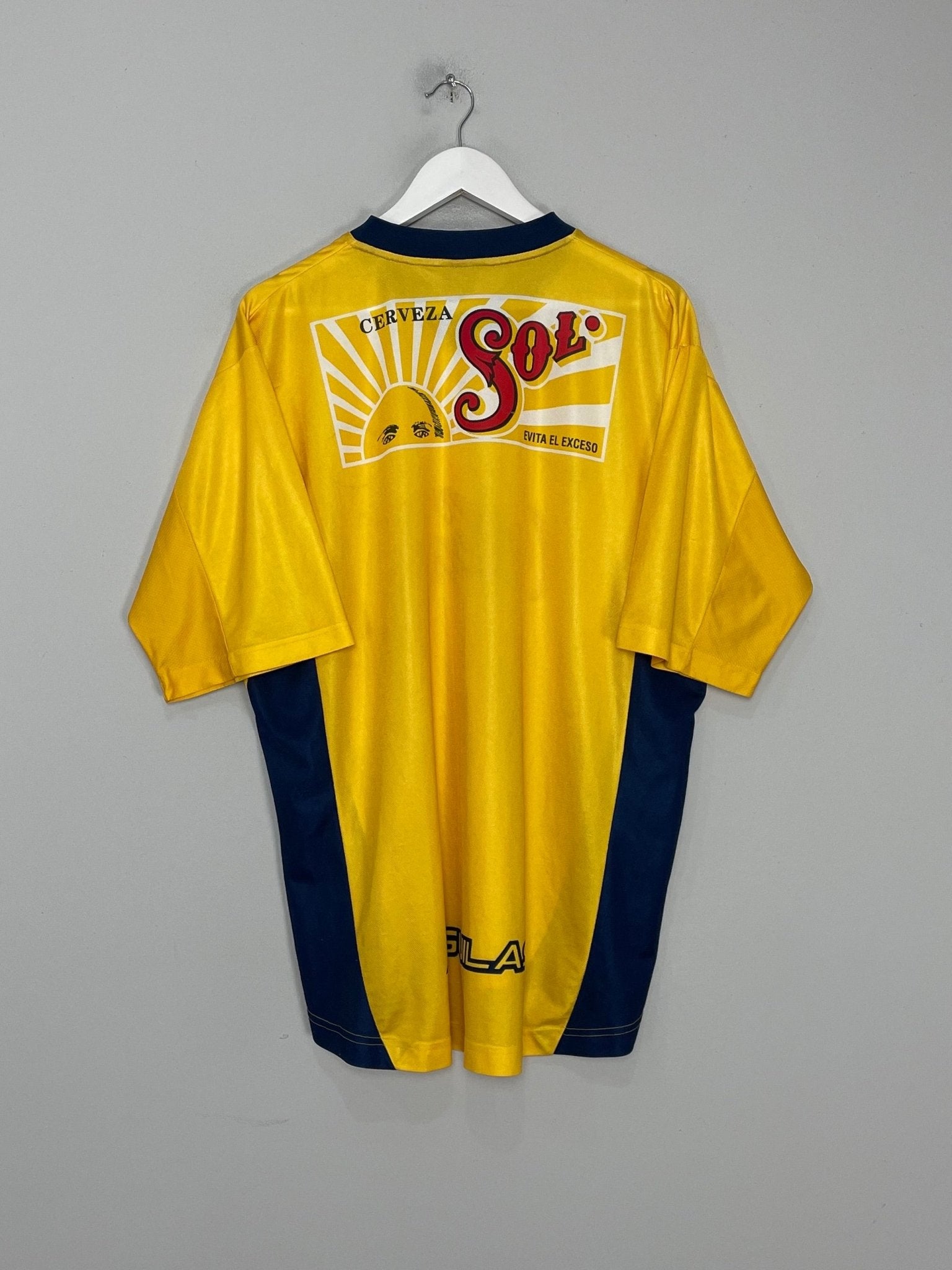 Shop 2000/01 CLUB AMERICA HOME SHIRT (XL) NIKE, classic football shirts, vintage football shirts & retro soccer jerseys at Cult Kits
