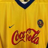 Shop 2000/01 CLUB AMERICA HOME SHIRT (XL) NIKE, classic football shirts, vintage football shirts & retro soccer jerseys at Cult Kits