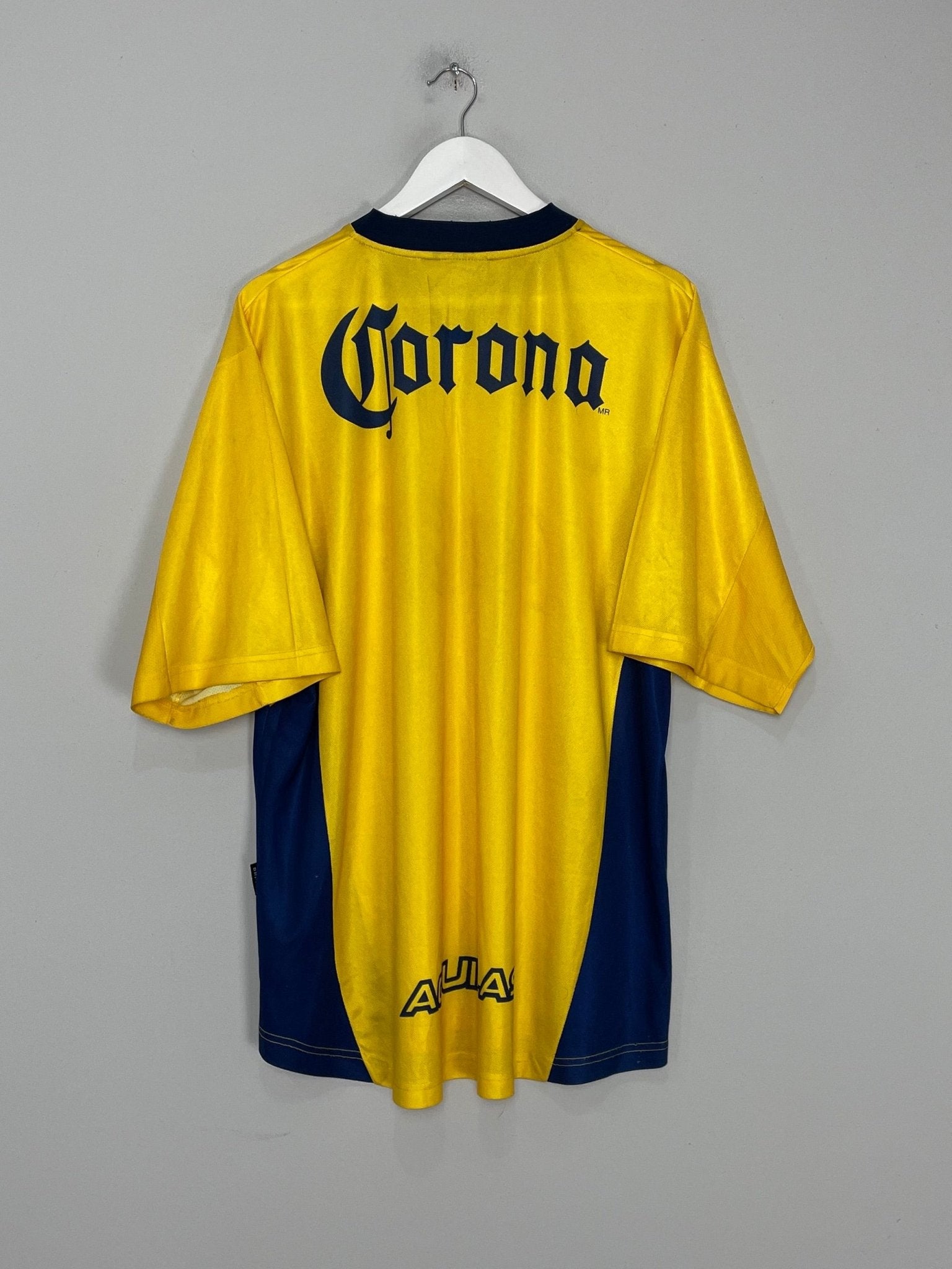 Shop 2000/01 CLUB AMERICA HOME SHIRT (XL) NIKE, classic football shirts, vintage football shirts & retro soccer jerseys at Cult Kits