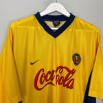 Shop 2000/01 CLUB AMERICA HOME SHIRT (XL) NIKE, classic football shirts, vintage football shirts & retro soccer jerseys at Cult Kits