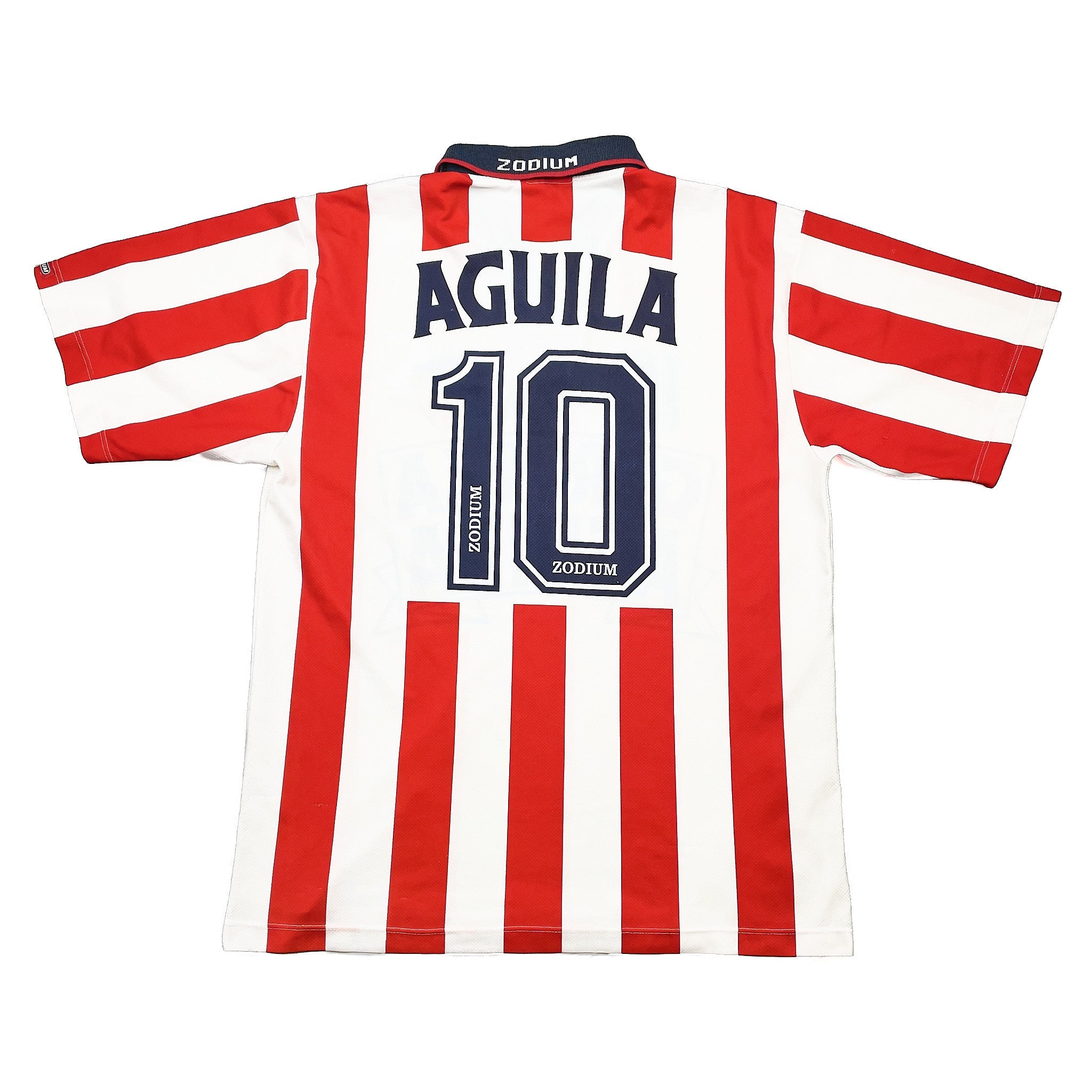 Buy 2000/01 Club Juniors 10 Home Shirt (XL) Zodium ~ Free worldwide shipping available ~ Authentic Vintage Football Shirts from Cult Kits