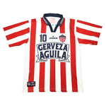 Buy 2000/01 Club Juniors 10 Home Shirt (XL) Zodium ~ Free worldwide shipping available ~ Authentic Vintage Football Shirts from Cult Kits