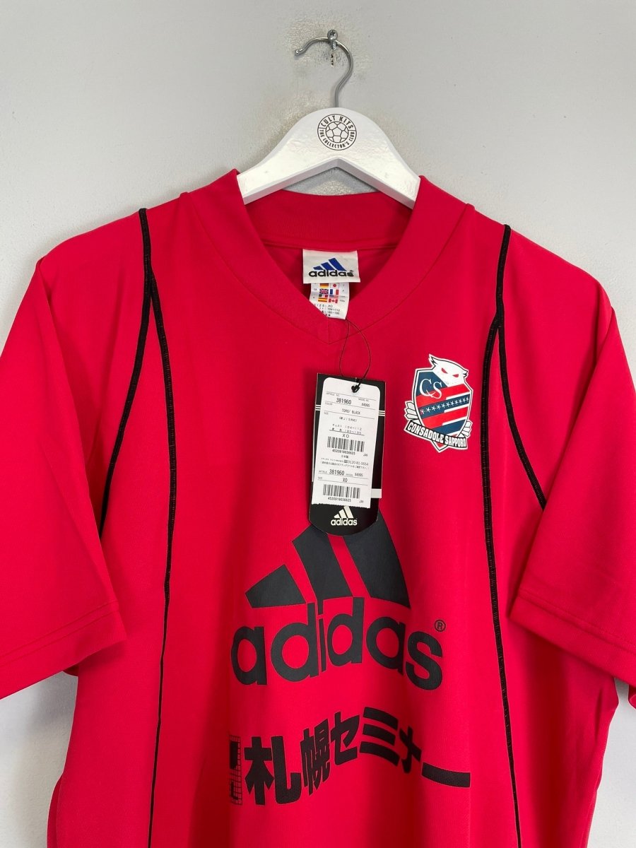 2000/01 CONSADOLE SAPPORO *BNWT* TRAINING SHIRT (L) ADIDAS - Cult Kits - Large - Buy Vintage Football Shirts, Authentic Retro Football Shirts For Sale, Classic Football Shirts & Soccer Jersey