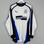 Shop 2000/01 EVERTON GK SHIRT (L) PUMA, classic football shirts, vintage football shirts & retro soccer jerseys at Cult Kits