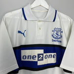 Shop 2000/01 EVERTON THIRD SHIRT (L) PUMA, classic football shirts, vintage football shirts & retro soccer jerseys at Cult Kits