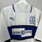 Shop 2000/01 EVERTON THIRD SHIRT (L) PUMA, classic football shirts, vintage football shirts & retro soccer jerseys at Cult Kits