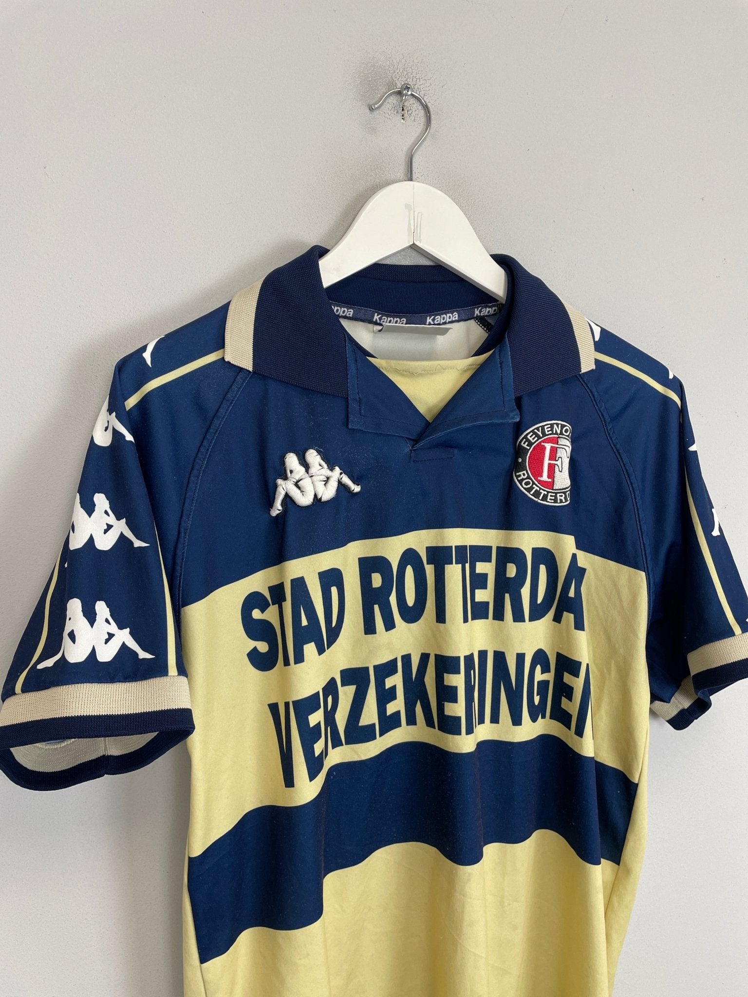 Shop 2000/01 FEYENOORD AWAY SHIRT (S) KAPPA, classic football shirts, vintage football shirts & retro soccer jerseys at Cult Kits
