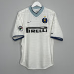 Shop 2000/01 INTER MILAN RONALDO #9 AWAY SHIRT (M) NIKE, classic football shirts, vintage football shirts & retro soccer jerseys at Cult Kits