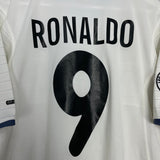 Shop 2000/01 INTER MILAN RONALDO #9 AWAY SHIRT (M) NIKE, classic football shirts, vintage football shirts & retro soccer jerseys at Cult Kits