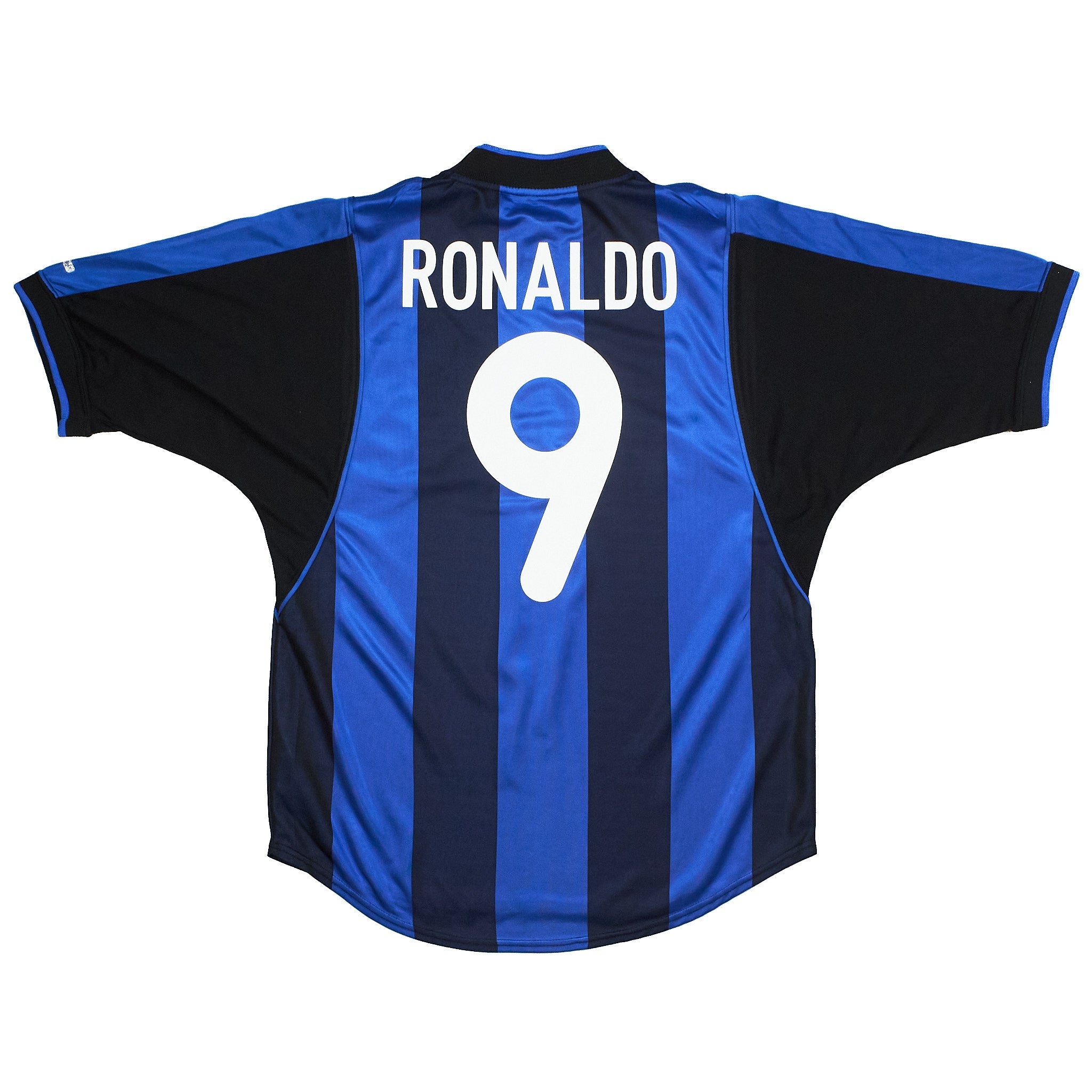 Buy 2000/01 Inter Milan Ronaldo 9 Home Shirt (S) Nike ~ Free worldwide shipping ~ Authentic Vintage Football Shirts from Cult Kits