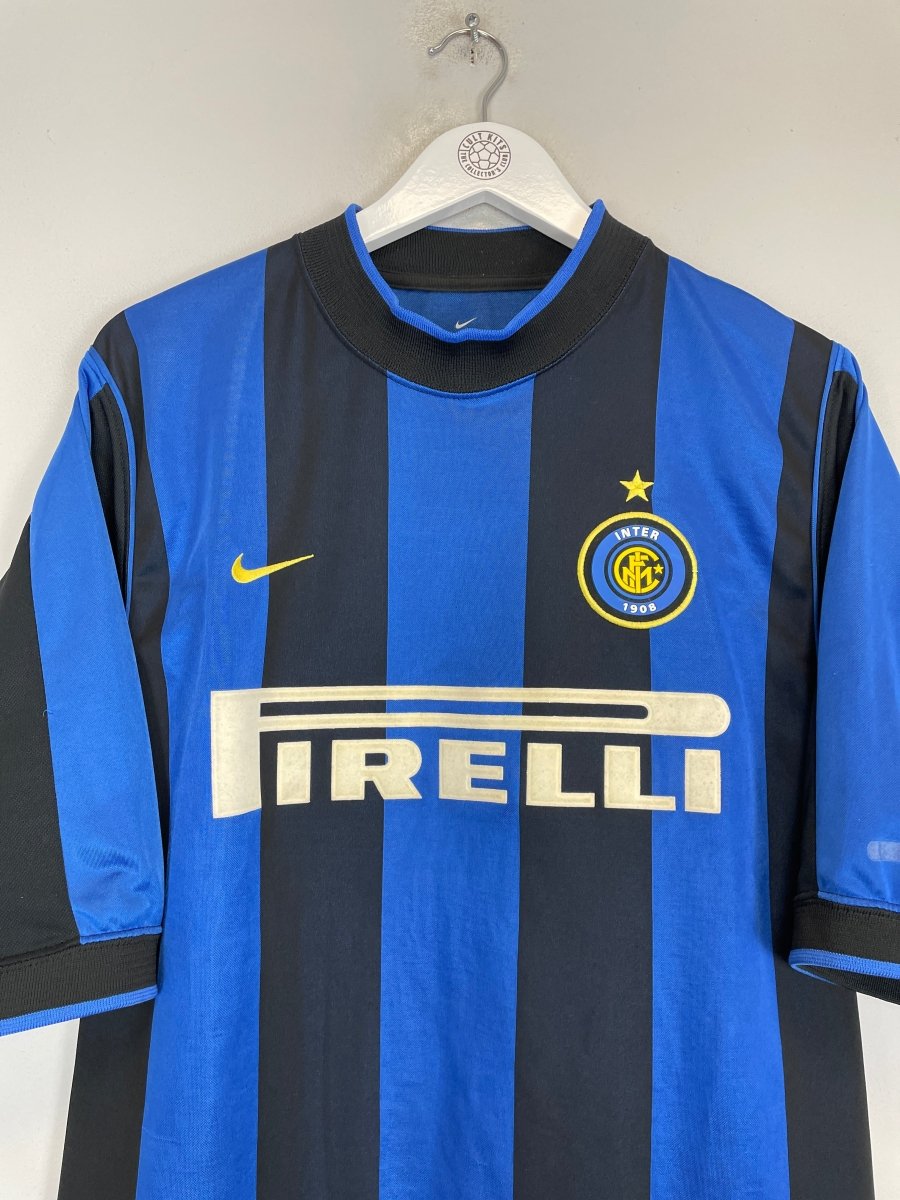2000/01 INTER MILAN RONALDO 9 HOME SHIRT (XL) NIKE - Cult Kits - XL - Buy Vintage Football Shirts, Authentic Retro Football Shirts For Sale, Classic Football Shirts & Soccer Jersey