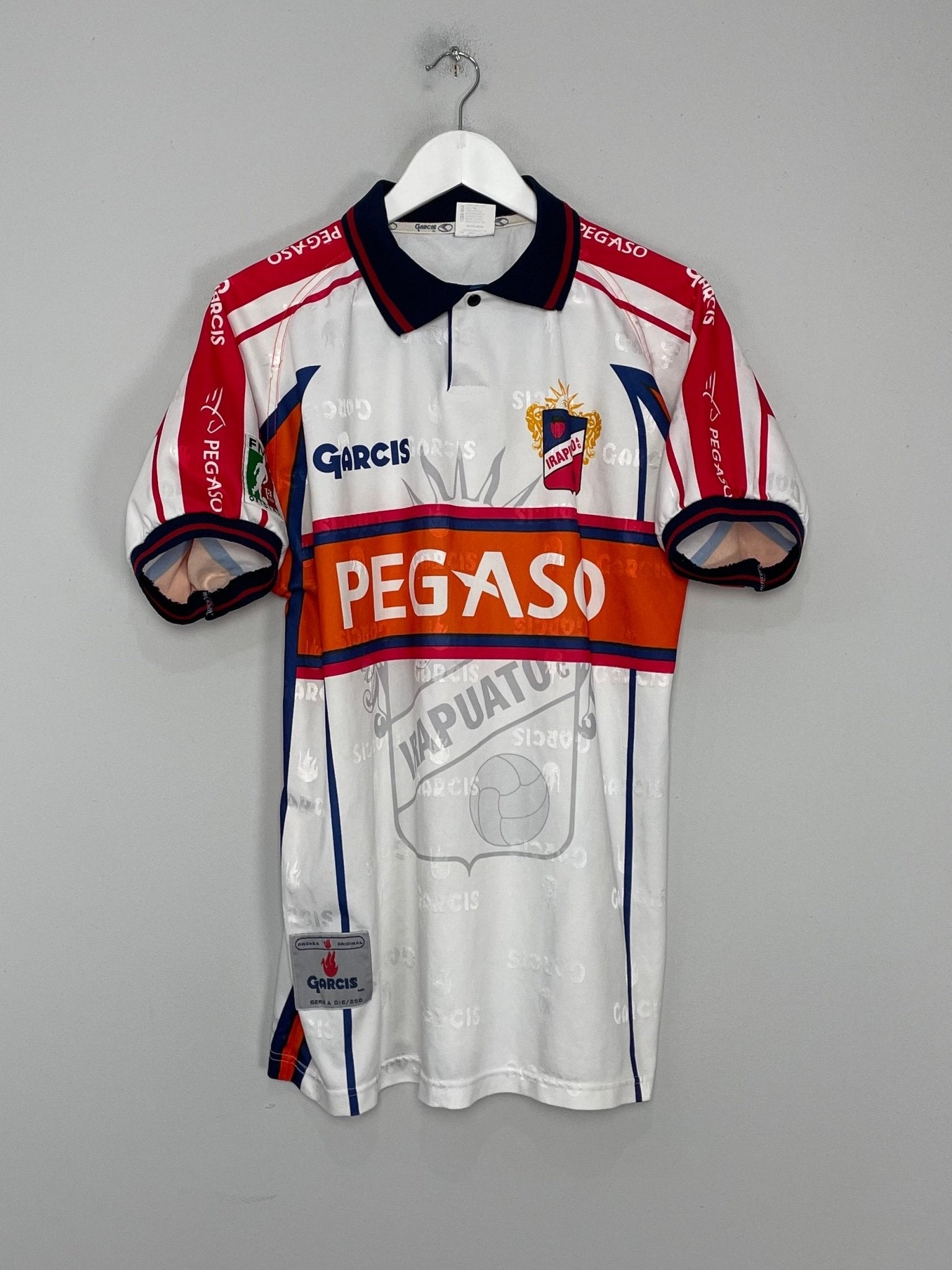 Shop 2000/01 IRAPUATO AWAY SHIRT (L) GARCIS, classic football shirts, vintage football shirts & retro soccer jerseys at Cult Kits