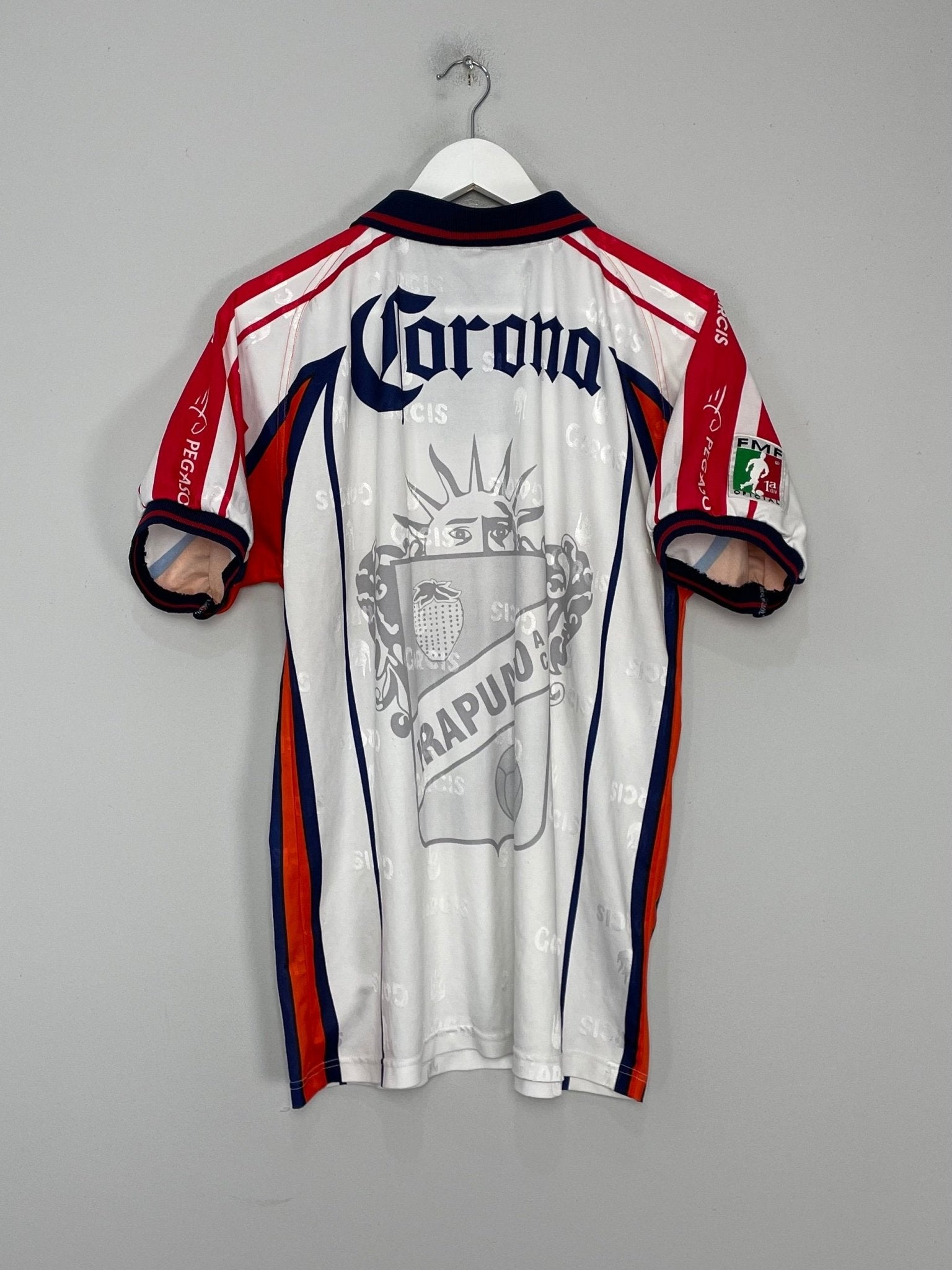 Shop 2000/01 IRAPUATO AWAY SHIRT (L) GARCIS, classic football shirts, vintage football shirts & retro soccer jerseys at Cult Kits
