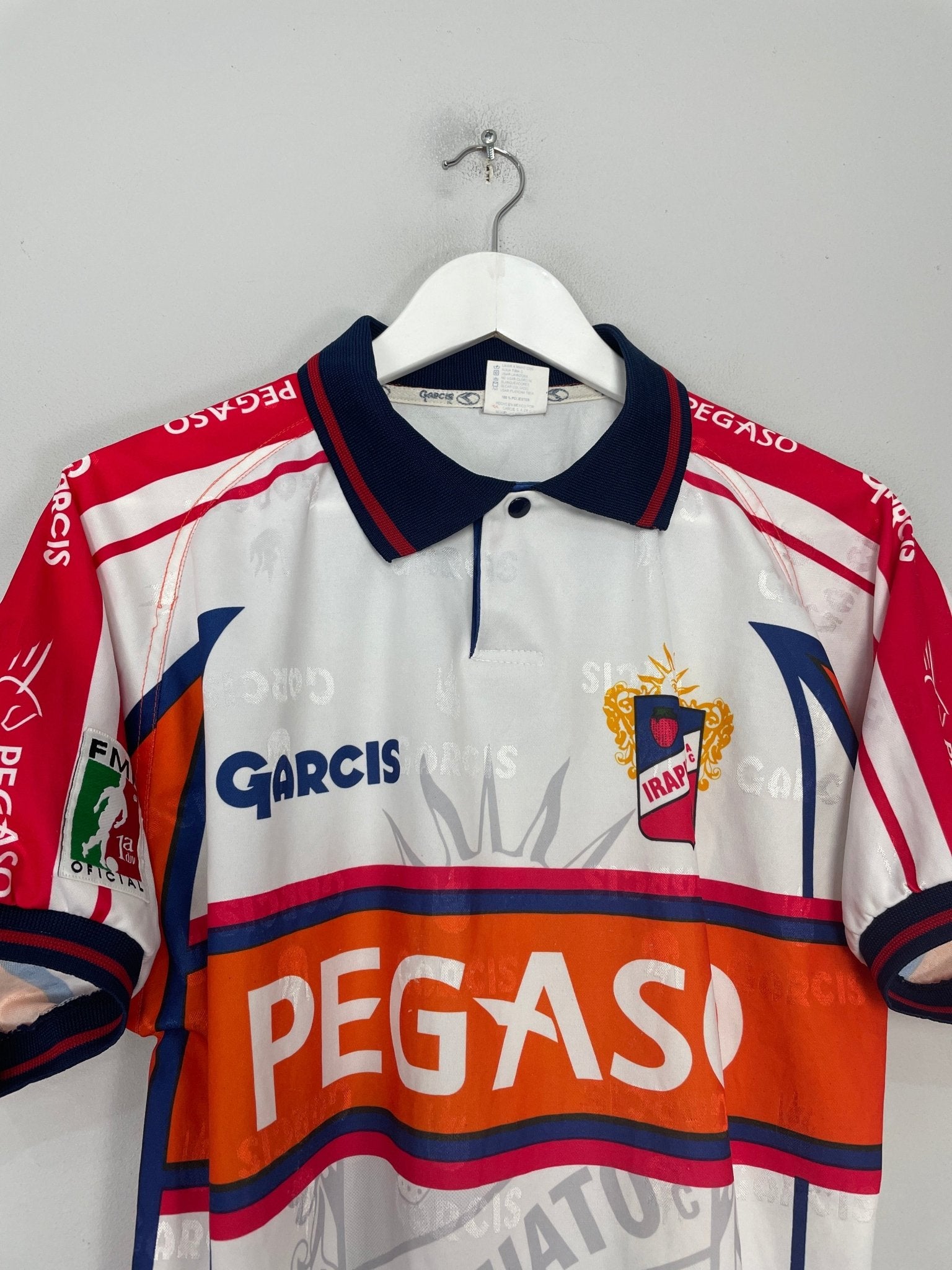 Shop 2000/01 IRAPUATO AWAY SHIRT (L) GARCIS, classic football shirts, vintage football shirts & retro soccer jerseys at Cult Kits