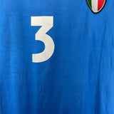 Shop 2000/01 ITALY MALDINI #3 HOME SHIRT (M) KAPPA, classic football shirts, vintage football shirts & retro soccer jerseys at Cult Kits