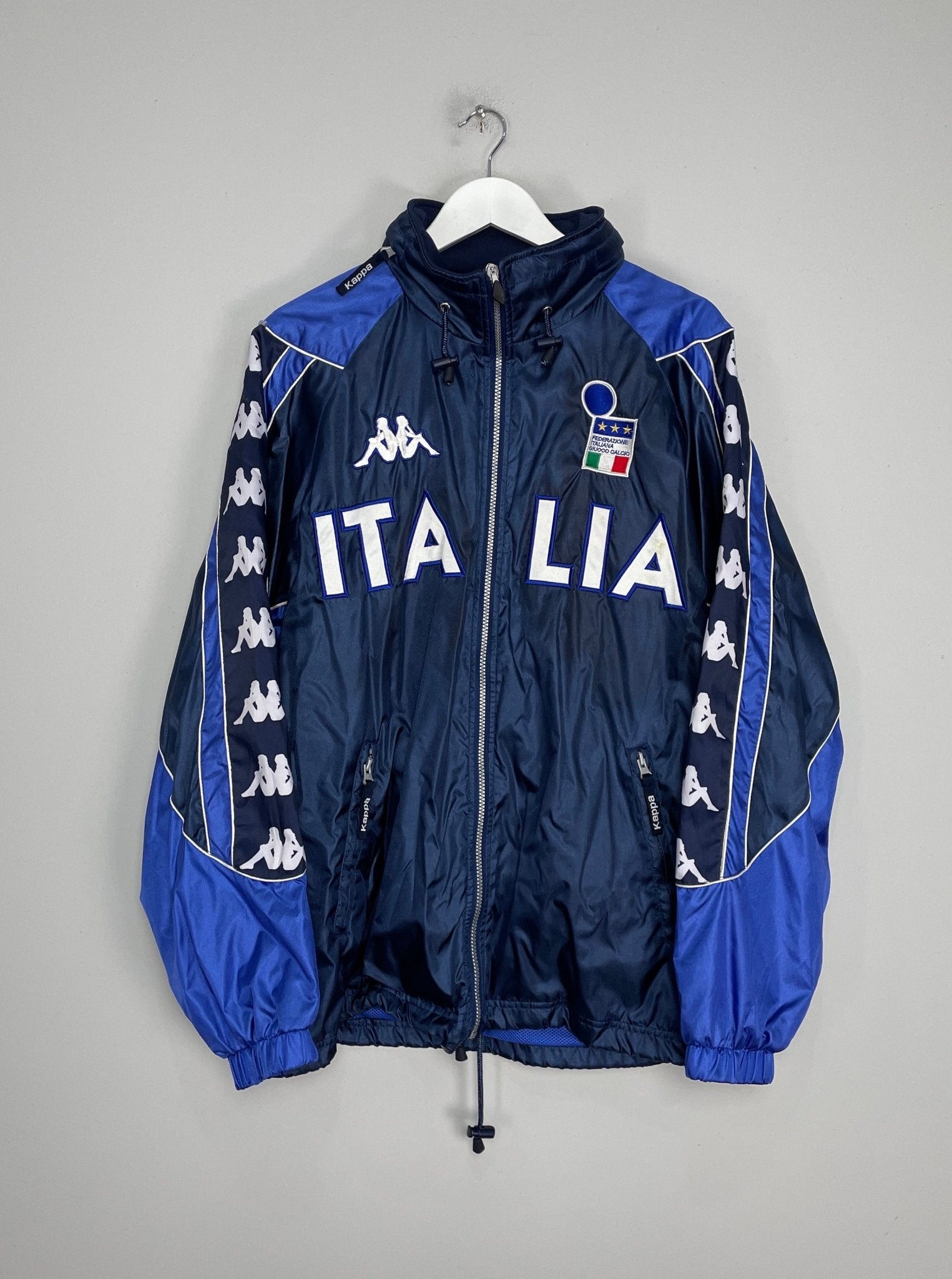 Shop 2000/01 ITALY PRESENTATION JACKET (L) KAPPA, classic football shirts, vintage football shirts & retro soccer jerseys at Cult Kits
