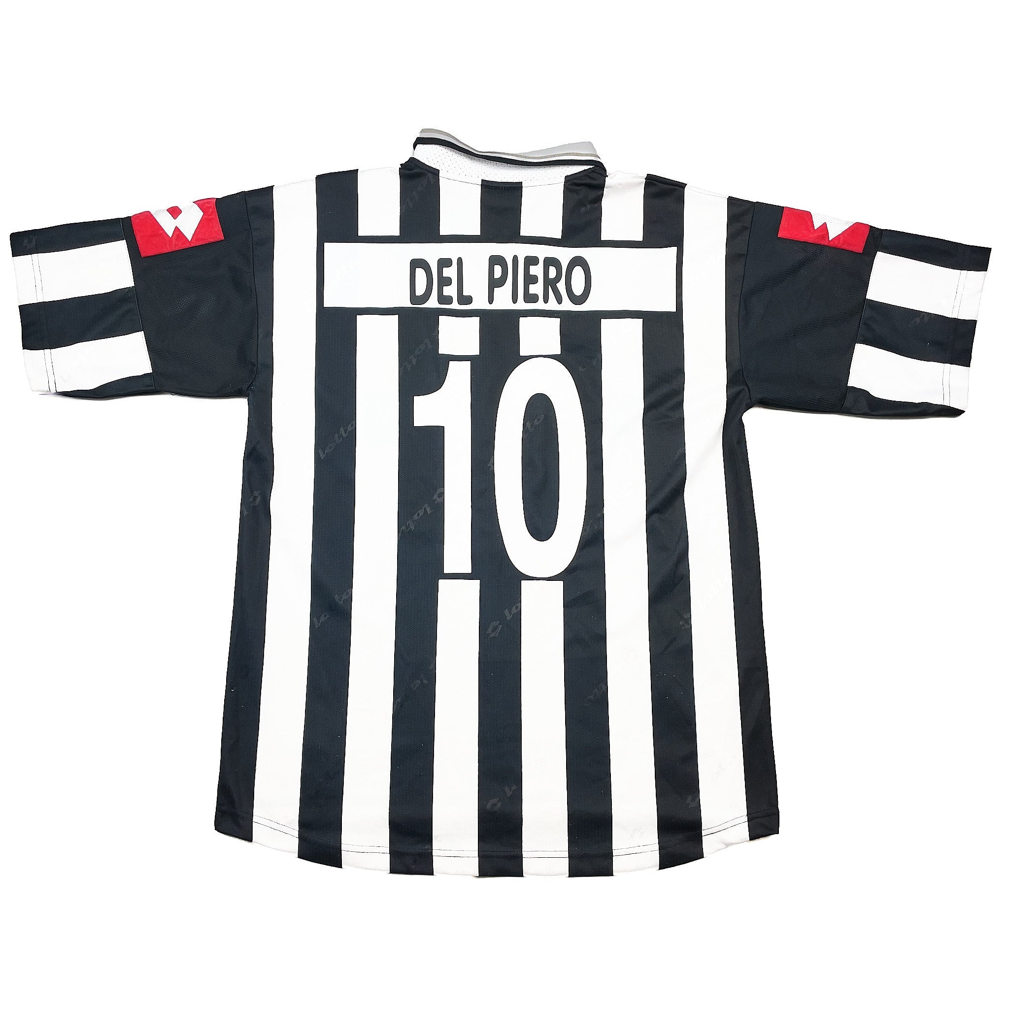 Buy 2000/01 Juventus Del Piero 10 Home Shirt (XL) Lotto ~ Free worldwide shipping available ~ Authentic Vintage Football Shirts from Cult Kits