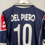 Shop 2000/01 JUVENTUS DEL PIERO #10 THIRD SHIRT (L) LOTTO, classic football shirts, vintage football shirts & retro soccer jerseys at Cult Kits