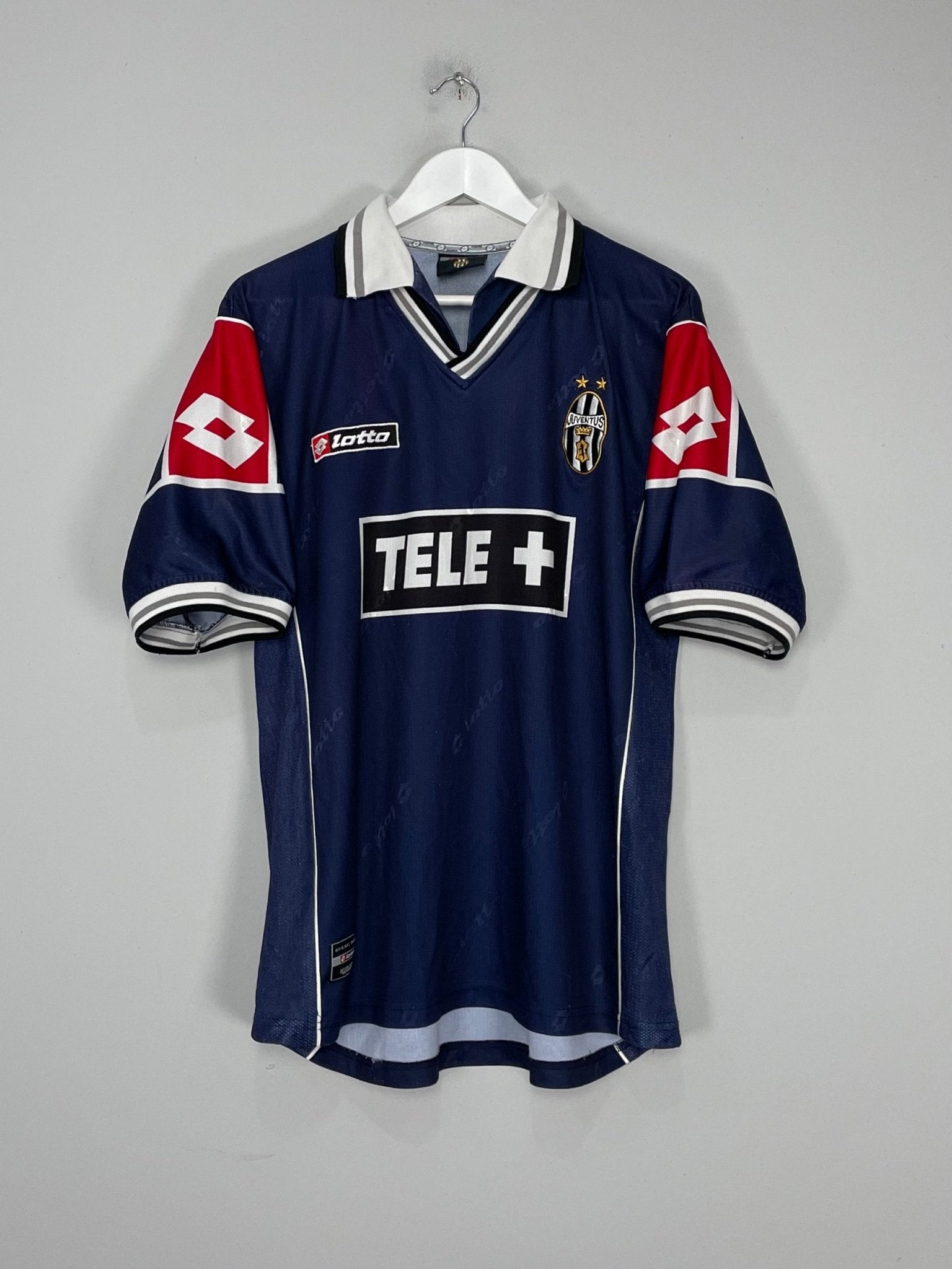 Shop 2000/01 JUVENTUS DEL PIERO #10 THIRD SHIRT (L) LOTTO, classic football shirts, vintage football shirts & retro soccer jerseys at Cult Kits