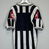 2000/01 JUVENTUS HOME SHIRT (M) LOTTO - Cult Kits - Medium - Buy Vintage Football Shirts, Authentic Retro Football Shirts For Sale, Classic Football Shirts & Soccer Jersey