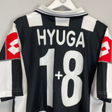 2000/01 JUVENTUS HYUGA 18 HOME SHIRT (XL) LOTTO - Cult Kits - XL - Buy Vintage Football Shirts, Authentic Retro Football Shirts For Sale, Classic Football Shirts & Soccer Jersey