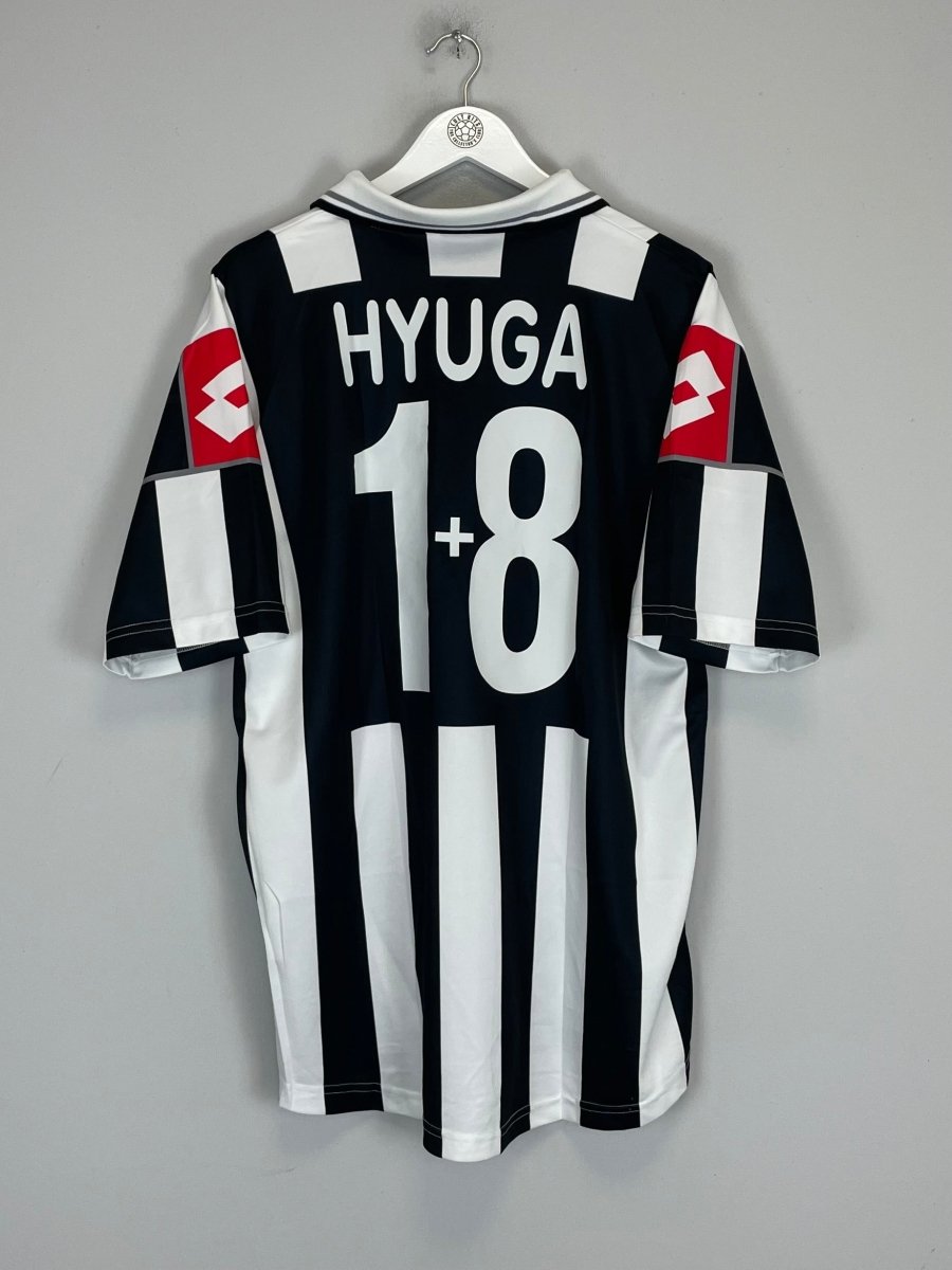 2000/01 JUVENTUS HYUGA 18 HOME SHIRT (XL) LOTTO - Cult Kits - XL - Buy Vintage Football Shirts, Authentic Retro Football Shirts For Sale, Classic Football Shirts & Soccer Jersey