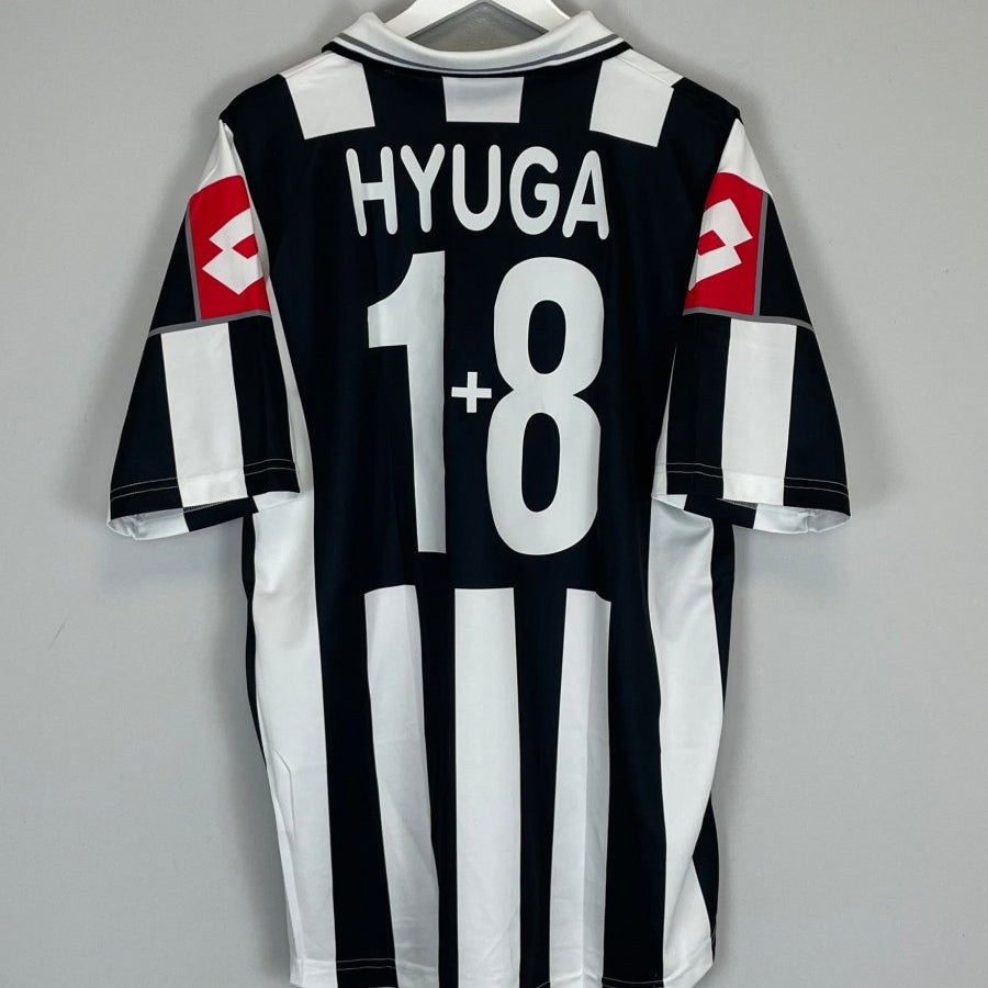 2000/01 JUVENTUS HYUGA 18 HOME SHIRT (XL) LOTTO - Cult Kits - XL - Buy Vintage Football Shirts, Authentic Retro Football Shirts For Sale, Classic Football Shirts & Soccer Jersey
