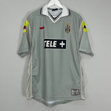 Shop 2000/01 JUVENTUS ZIDANE #21 AWAY SHIRT (L) LOTTO, classic football shirts, vintage football shirts & retro soccer jerseys at Cult Kits