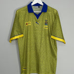 Shop 2000/01 LAS PALMAS *SPECIAL EDITION* SHIRT (L) PUMA, classic football shirts, vintage football shirts & retro soccer jerseys at Cult Kits