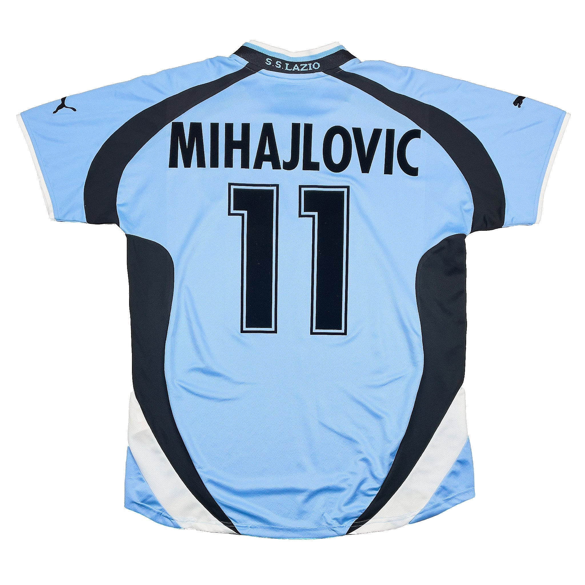 Buy 2000/01 LAZIO MIHAJLOVIC 11 HOME SHIRT (XL) PUMA ~ Free worldwide shipping available ~ Authentic Vintage Football Shirts from Cult Kits