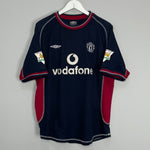 Shop 2000/01 MANCHESTER UNITED BECKHAM #7 THIRD SHIRT (L) UMBRO, classic football shirts, vintage football shirts & retro soccer jerseys at Cult Kits