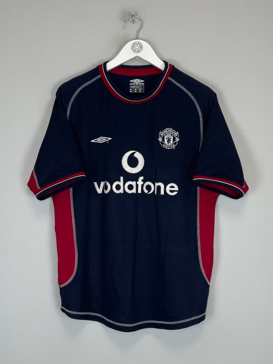 2000/01 MANCHESTER UNITED BECKHAM 7 THIRD SHIRT (M) UMBRO - Cult Kits - Medium - Buy Vintage Football Shirts, Authentic Retro Football Shirts For Sale, Classic Football Shirts & Soccer Jersey
