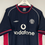 2000/01 MANCHESTER UNITED BECKHAM 7 THIRD SHIRT (M) UMBRO - Cult Kits - Medium - Buy Vintage Football Shirts, Authentic Retro Football Shirts For Sale, Classic Football Shirts & Soccer Jersey