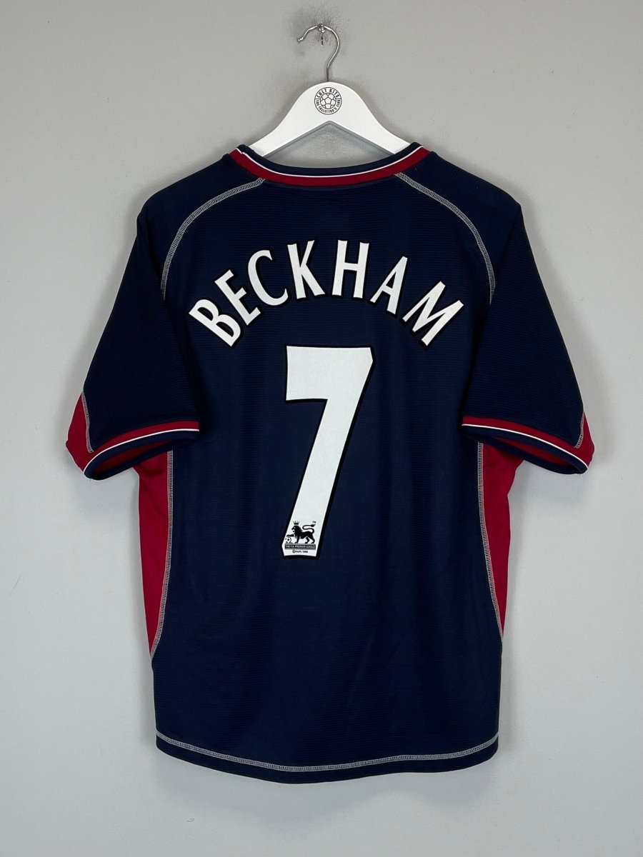 2000/01 MANCHESTER UNITED BECKHAM 7 THIRD SHIRT (M) UMBRO - Cult Kits - Medium - Buy Vintage Football Shirts, Authentic Retro Football Shirts For Sale, Classic Football Shirts & Soccer Jersey