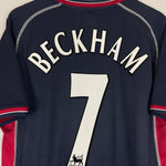 2000/01 MANCHESTER UNITED BECKHAM 7 THIRD SHIRT (M) UMBRO - Cult Kits - Medium - Buy Vintage Football Shirts, Authentic Retro Football Shirts For Sale, Classic Football Shirts & Soccer Jersey