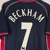 2000/01 MANCHESTER UNITED BECKHAM 7 THIRD SHIRT (M) UMBRO - Cult Kits - Medium - Buy Vintage Football Shirts, Authentic Retro Football Shirts For Sale, Classic Football Shirts & Soccer Jersey