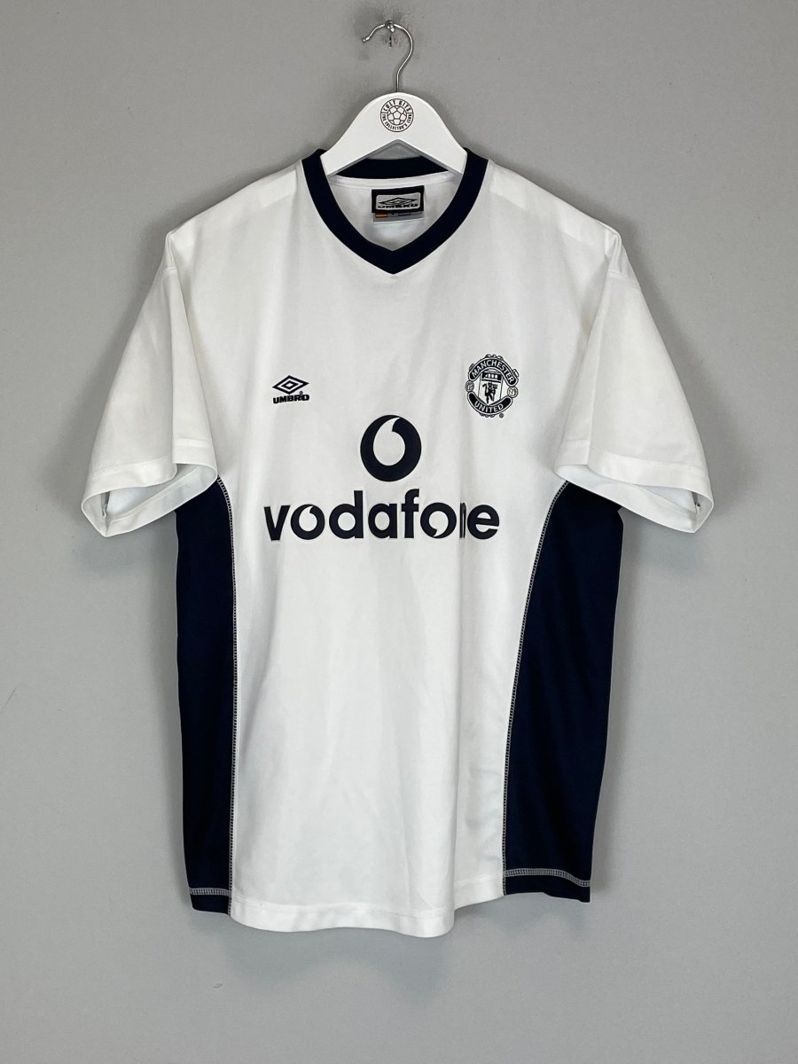 2000/01 MANCHESTER UNITED TRAINING SHIRT (M) UMBRO - Cult Kits - Medium - Buy Vintage Football Shirts, Authentic Retro Football Shirts For Sale, Classic Football Shirts & Soccer Jersey