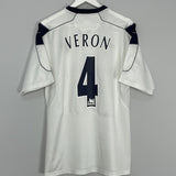 Shop 2000/01 MANCHESTER UNITED VERON #4 AWAY SHIRT (M) UMBRO, classic football shirts, vintage football shirts & retro soccer jerseys at Cult Kits