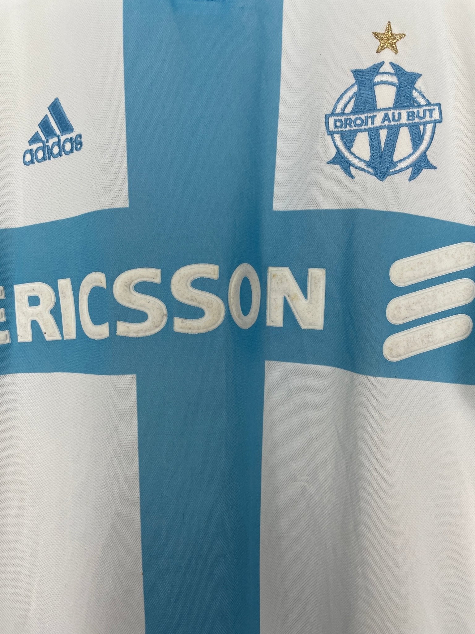 Shop 2000/01 MARSEILLE HOME SHIRT (XL) ADIDAS, classic football shirts, vintage football shirts & retro soccer jerseys at Cult Kits