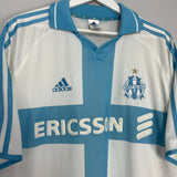 Shop 2000/01 MARSEILLE HOME SHIRT (XL) ADIDAS, classic football shirts, vintage football shirts & retro soccer jerseys at Cult Kits