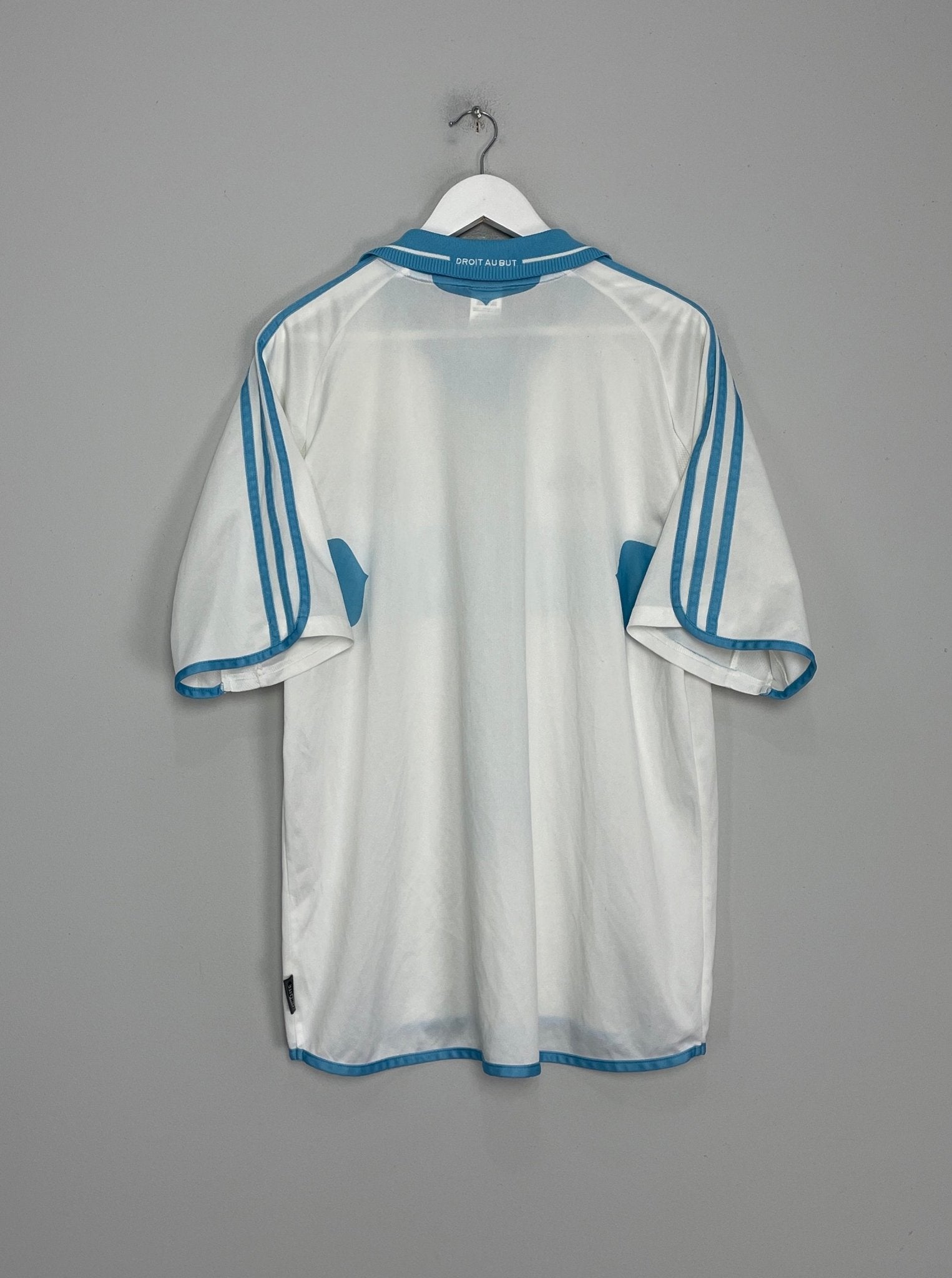 Shop 2000/01 MARSEILLE HOME SHIRT (XL) ADIDAS, classic football shirts, vintage football shirts & retro soccer jerseys at Cult Kits