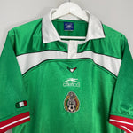 Shop 2000/01 MEXICO *BNWT* HOME SHIRT (XL) ATLETICA, classic football shirts, vintage football shirts & retro soccer jerseys at Cult Kits