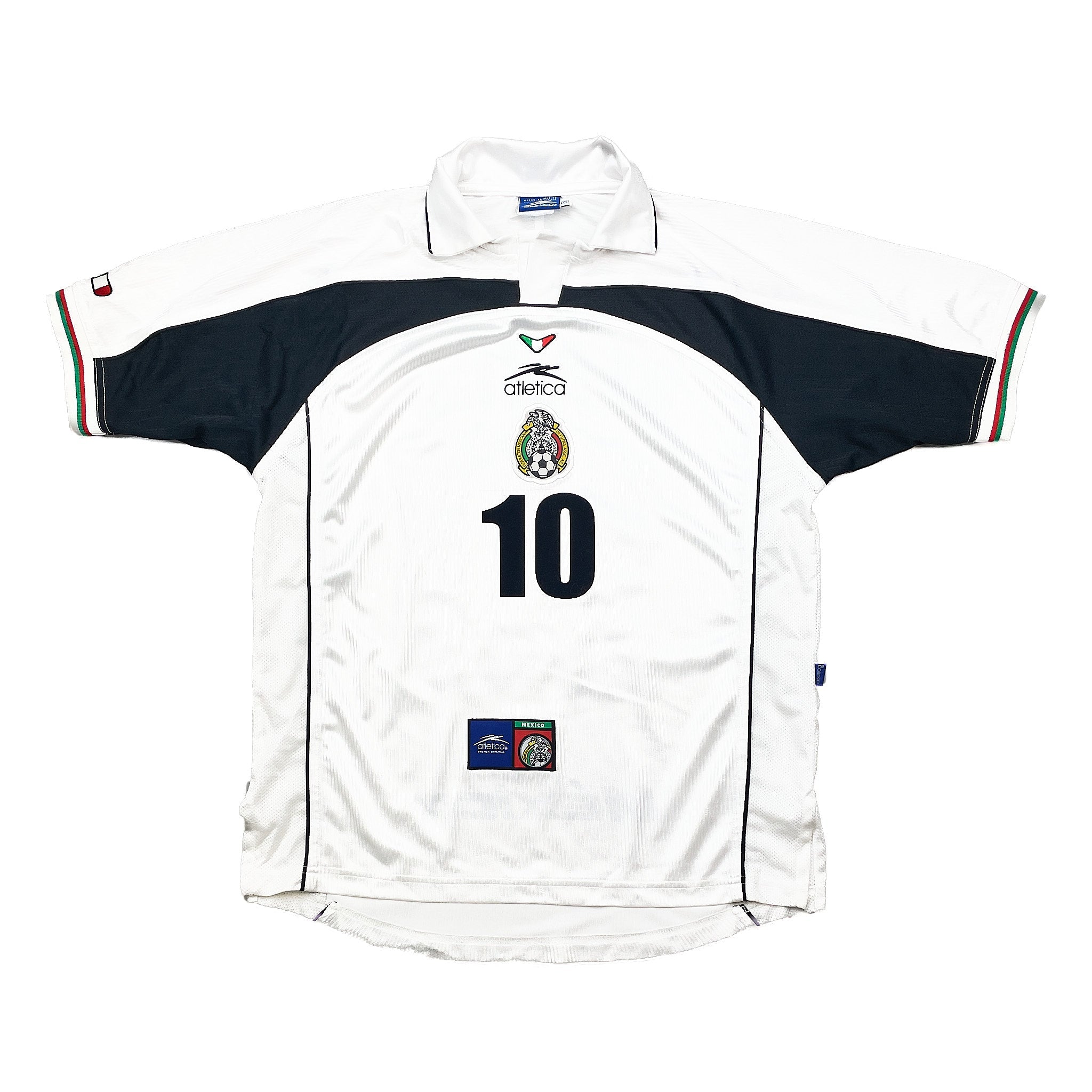 Buy 2000/01 Mexico C.Blanco 10 Away Shirt (S) Atletica ~ Free worldwide shipping available ~ Authentic Vintage Football Shirts from Cult Kits