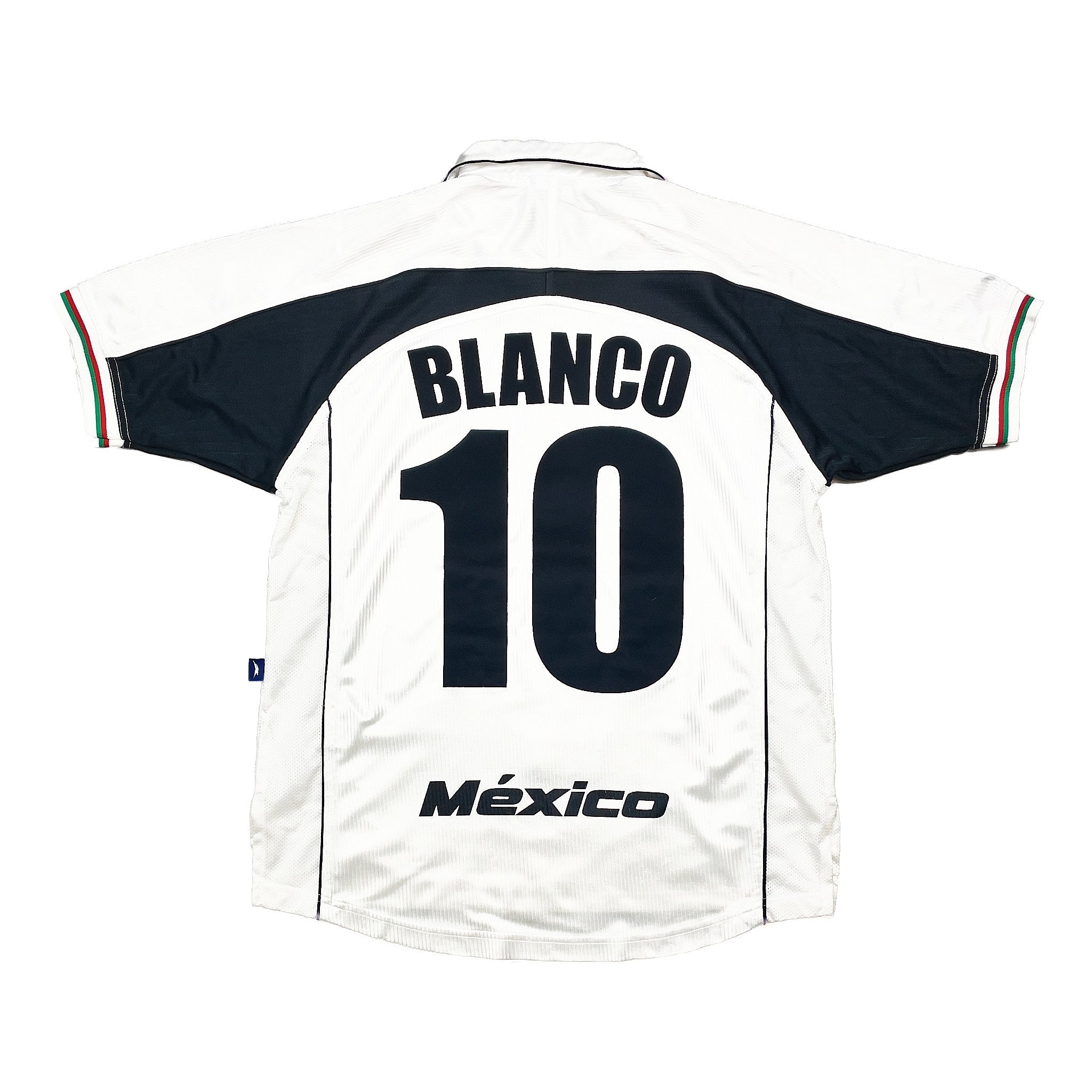 Buy 2000/01 Mexico C.Blanco 10 Away Shirt (S) Atletica ~ Free worldwide shipping available ~ Authentic Vintage Football Shirts from Cult Kits
