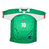 Buy 2000/01 Mexico C.Blanco 10 Home Shirt (L) Atletica ~ Free worldwide shipping ~ Authentic Vintage Football Shirts from Cult Kits