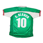 Buy 2000/01 Mexico C.Blanco 10 Home Shirt (L) Atletica ~ Free worldwide shipping ~ Authentic Vintage Football Shirts from Cult Kits