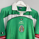Shop 2000/01 MEXICO HOME SHIRT (L) ATLETICA, classic football shirts, vintage football shirts & retro soccer jerseys at Cult Kits
