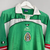 Shop 2000/01 MEXICO HOME SHIRT (L) ATLETICA, classic football shirts, vintage football shirts & retro soccer jerseys at Cult Kits