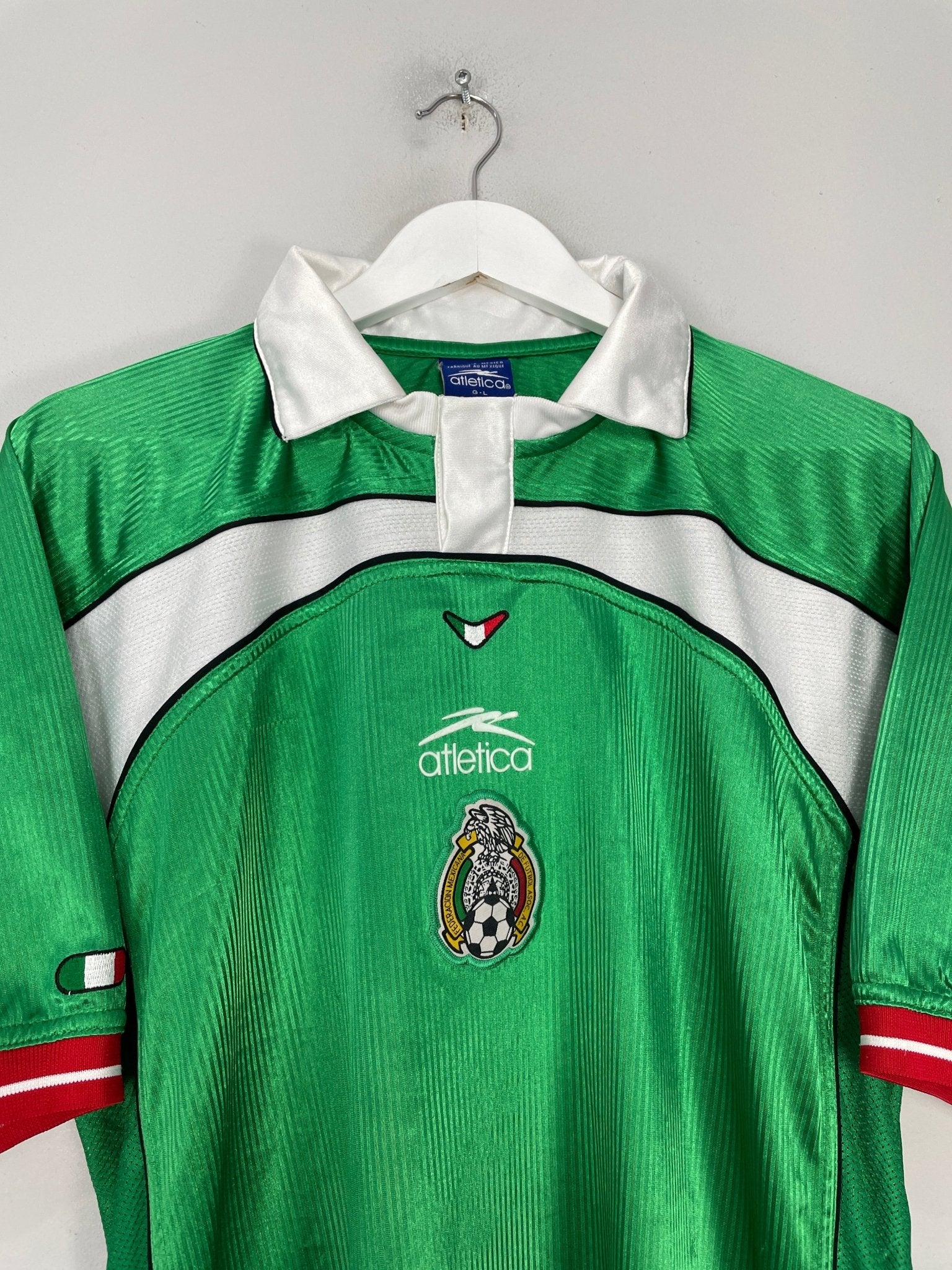 Maillot Vintage Mexique 2001-2002 Domicile - Athletica - Homme Taille L